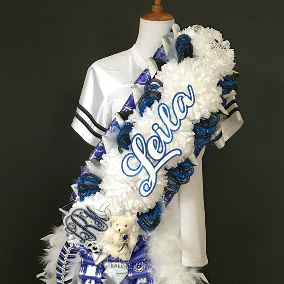 Custom Sash Mum for High School Seniors Etsy