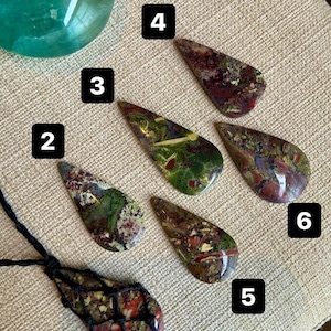 High Grade Moss Agate Necklace - Choose & Customize Yours