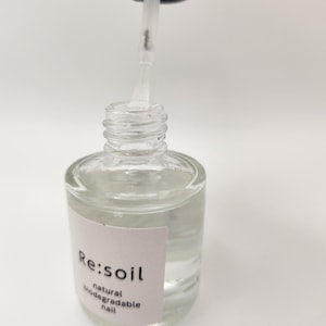 Biodegradable Nail Polish TOP COAT: Vegan Eco-Friendly Formula