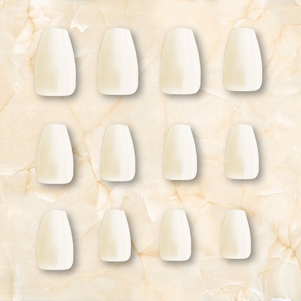 WORLD's ONLY Biodegradable Square Nail Tips, Press on Nails Set, Glue on Nails, Fake Nails Set, Luxury Artificial Nails, False Nails, Vegan