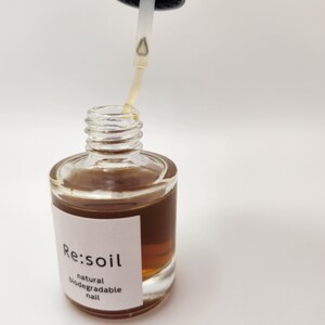 Biodegradable Nail Polish: Water-Based Vegan TOP COAT