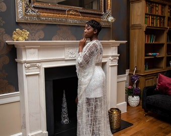 CHERRY - LOE - Luxury Bridal robe
