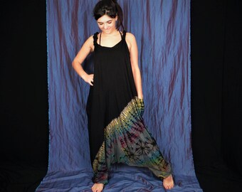 black harem jumpsuit uk