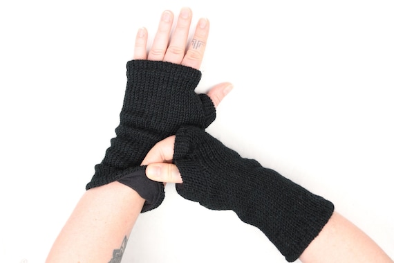 Winter Touch Screen Gloves Women Men Warm Stretch Knit Mittens Imitation Wool Thicken Full Finger Gloves