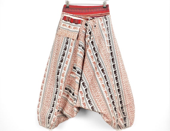 White Elephant Harem Pants Patterned 