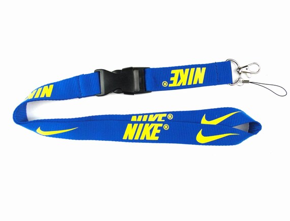 nike yellow lanyard