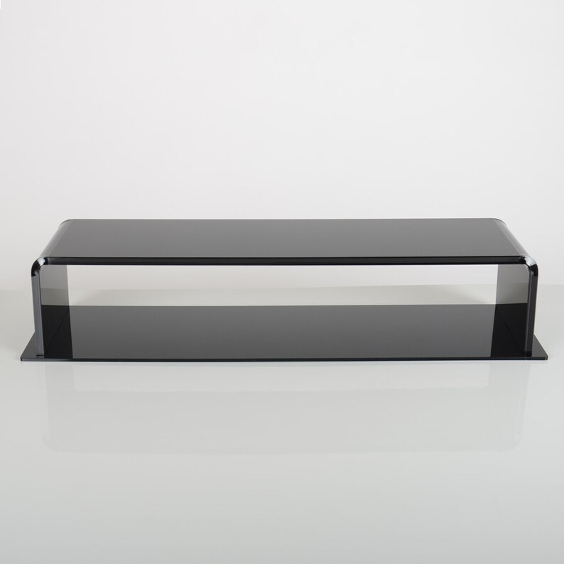 Acrylic TV Monitor Riser Monitor Bridge Tv Stand Etsy