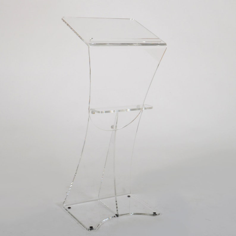 Perspex Lectern Clear Acrylic Lectern Made in the UK Etsy UK