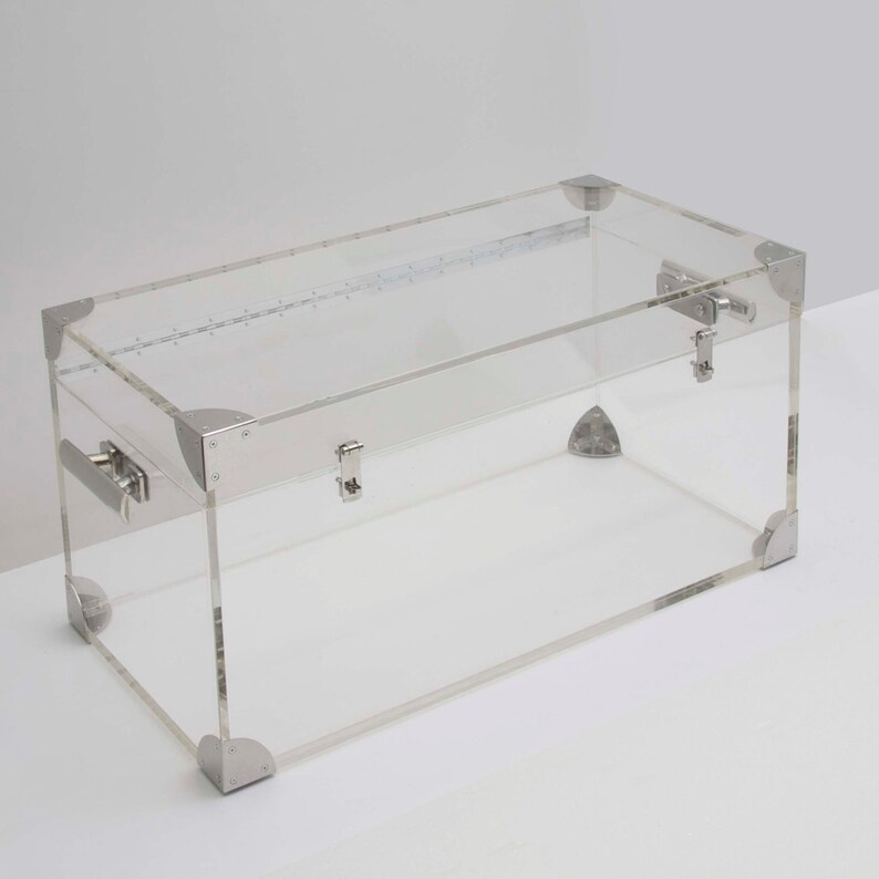 Clear Acrylic Trunk / Coffee Table Premium acrylic Made in ...