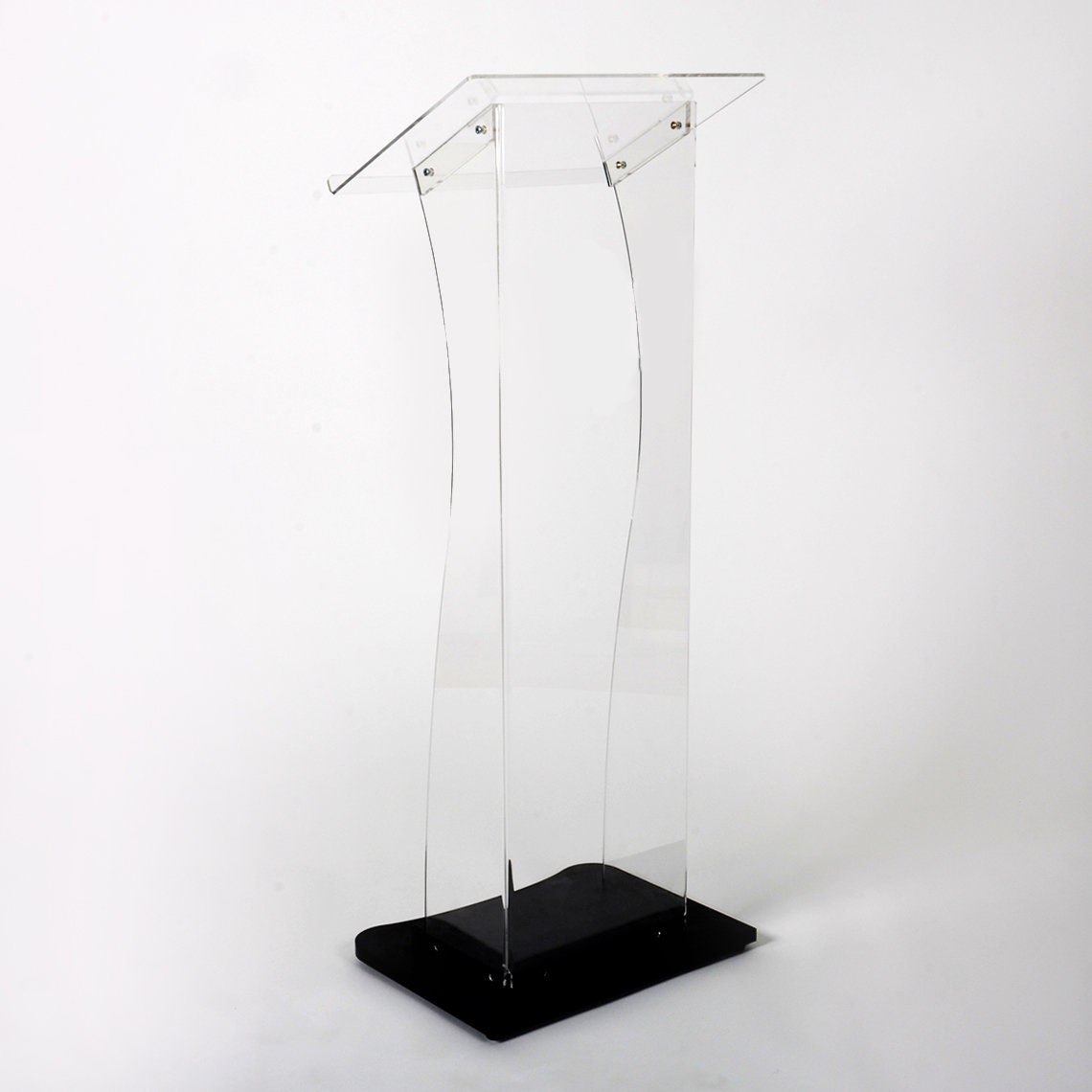 Pupitre acrylique clair chaire acrylique podium plexiglas chaire d'église  chaire d'église podium en plastique