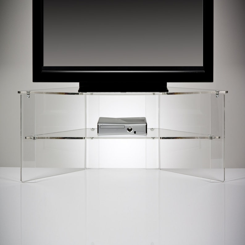 Perspex Acrylic Transpa Tv Stand Premium Made In The Uk