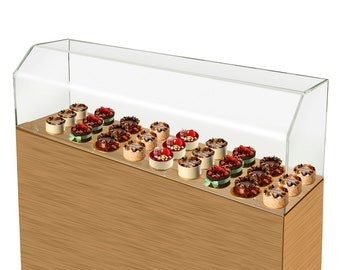 Clear Acrylic Food Screen | Counter Top Perspex Screen | Made in the UK