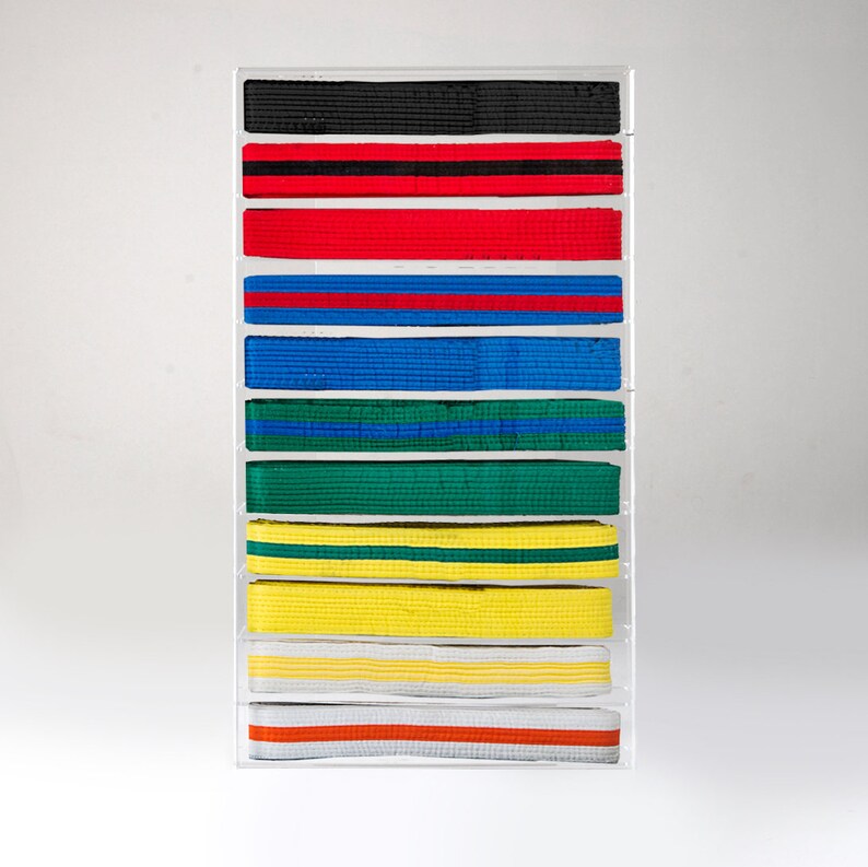 Martial Arts Belt Display Case Mixed Martial Arts Belt Frame Etsy