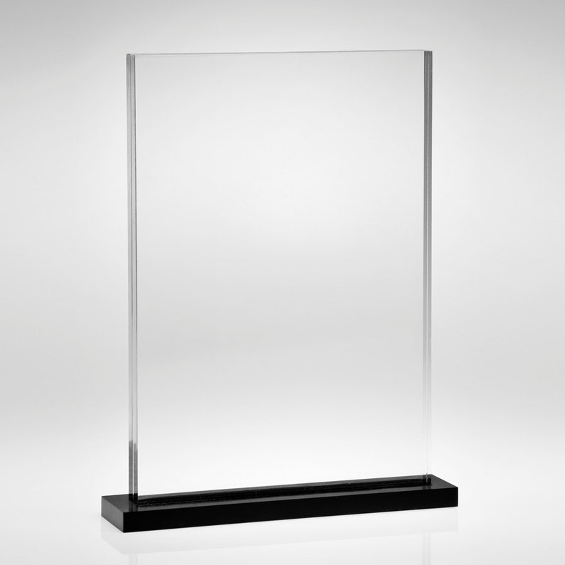 Acrylic Perspex Picture Frame / Photo Frame / Sign Holder Etsy UK