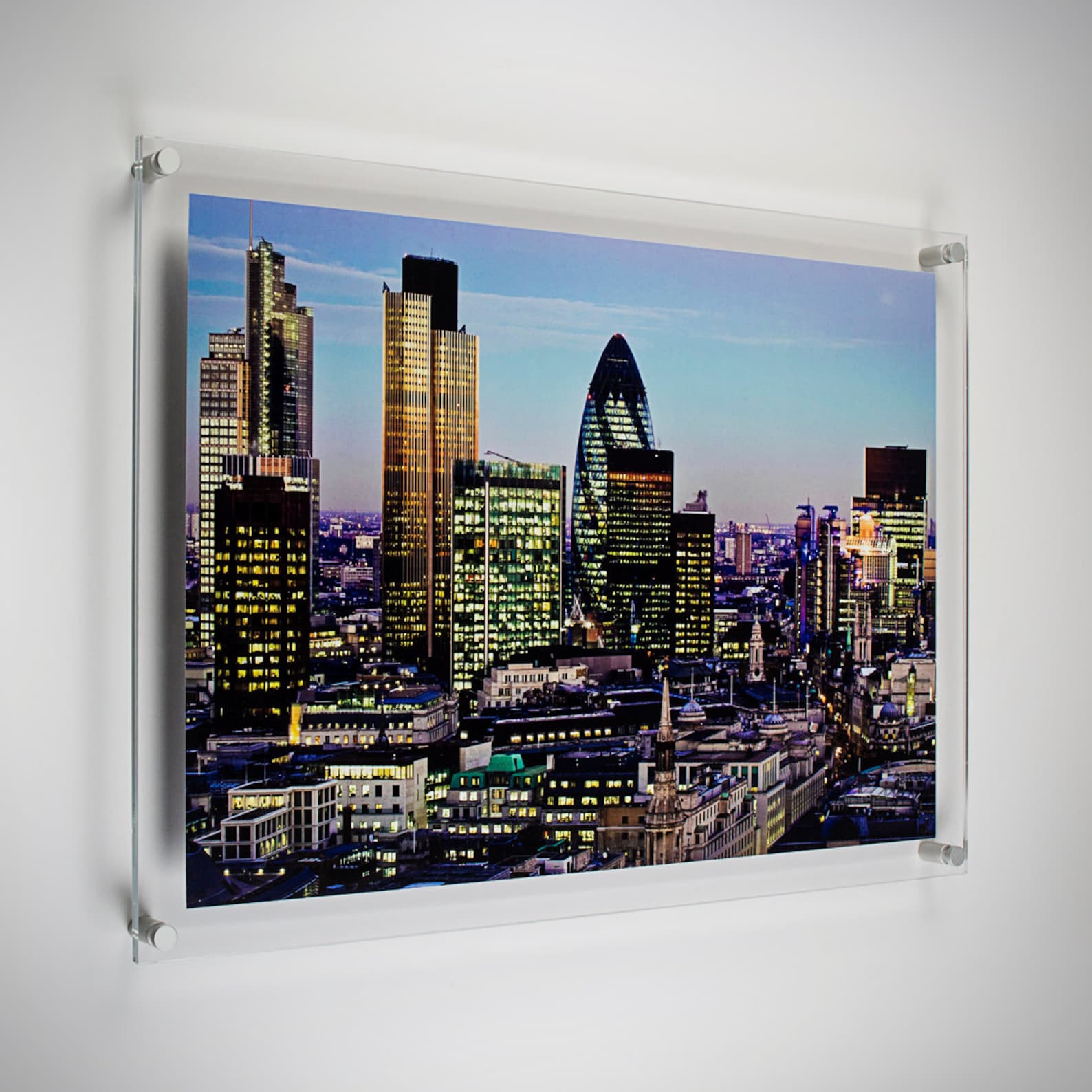 Acrylic Perspex Wall Mounted Photo Frame Premium acrylic Etsy