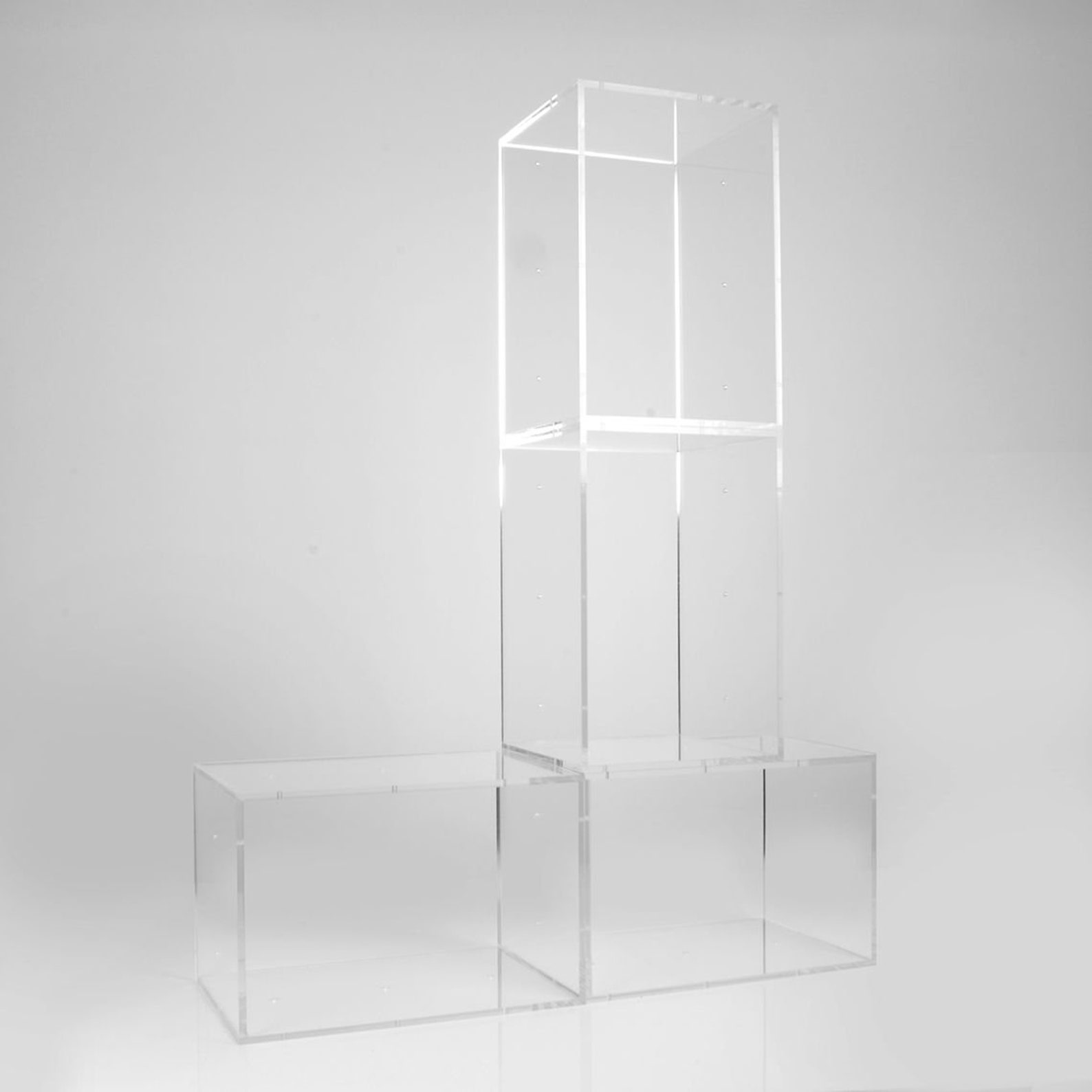 Perspex Acrylic Display Boxes Stackable Display Cubes Made Etsy UK