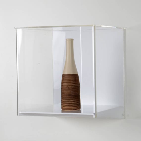 Wall mounted 2024 acrylic display shelf