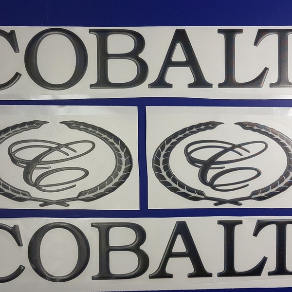 Cobalt Boat Emblem Etsy