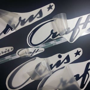 Chris Craft boat Emblems 28&quot; black +FREE FAST delivery DHLexpress -stickers decal - Graphics Decal