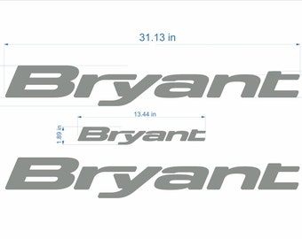 Emblèmes de bateau Bryant 30 pouces + livraison RAPIDE GRATUITE DHL express - Décalcomanies en relief - Jeu de stickers - Sticker graphique