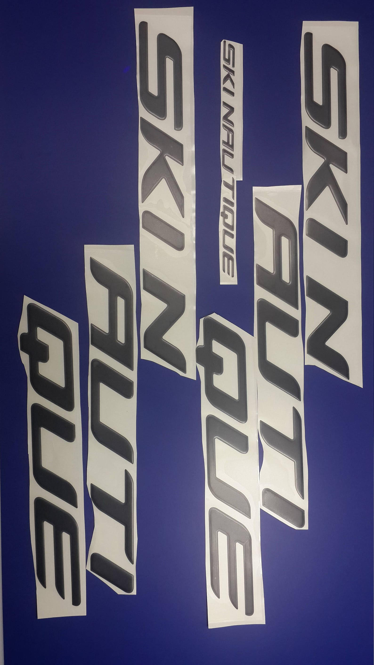 Ski Nautique Boat Emblems 60 Black FREE FAST Delivery Etsy