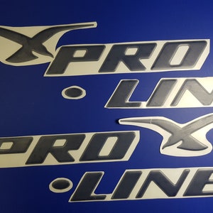 Pro Line boat Emblems 30&quot; dark blue (518) + FREE FAST delivery DHL express - Stickers Set - Graphics Decal