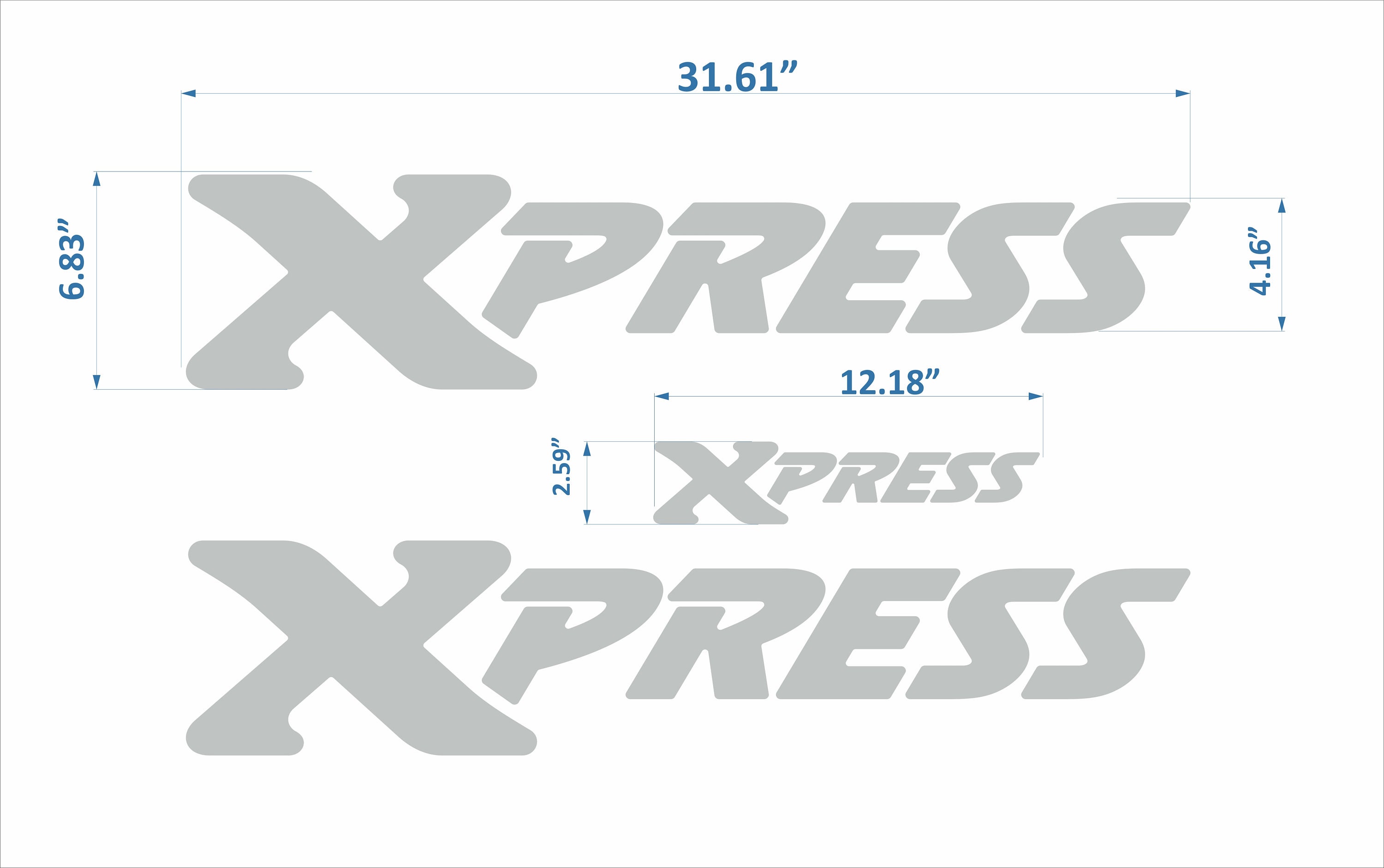 Xpress Boats Emblem 31 FREE FAST delivery DHL express Etsy