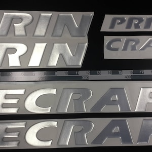 Princecraft Boats-emblemen 33" + GRATIS SNELLE levering DHL Express - Stickersset - Grafische sticker
