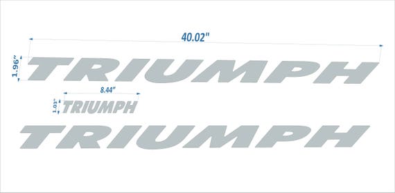 raised decal Triumph boat Emblem 8.5" chrome FREE FAST delivery DHL express raised decal Triumph boat Emblem 8.5" chrome FREE FAST delivery DHL express