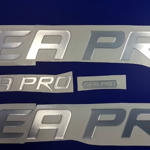Sea Pro-bootemblemen 32" + GRATIS SNELLE levering DHL Express - Stickersset - Grafische sticker