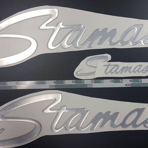 Stamas-bootemblemen 20" + GRATIS SNELLE levering DHL Express - Stickersset - Grafische sticker
