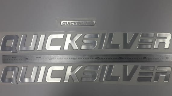 Quicksilver boat Emblems 29 FREE FAST delivery DHL | Etsy