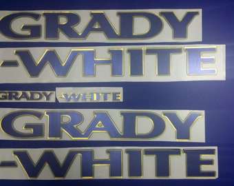 Decal / Stripe Kits for Grady White Boats With Hull Stripes All Models for sale online