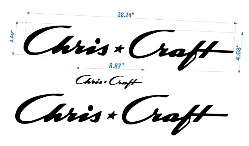 Chris Craft Boat Emblems 28