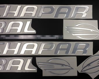 chaparral boat emblems 32&quot; chrome + FREE FAST delivery DHL express - Stickers Set - Graphics Decal