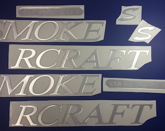 Emblèmes de bateau Smokercraft 41" + livraison RAPIDE GRATUITE DHL express - Ensemble d'autocollants - Décalcomanies graphiques