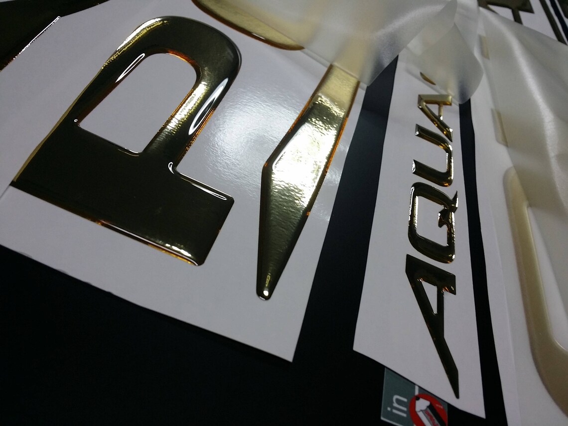 Aquasport boat Emblems 52 gold FREE FAST delivery DHL Etsy