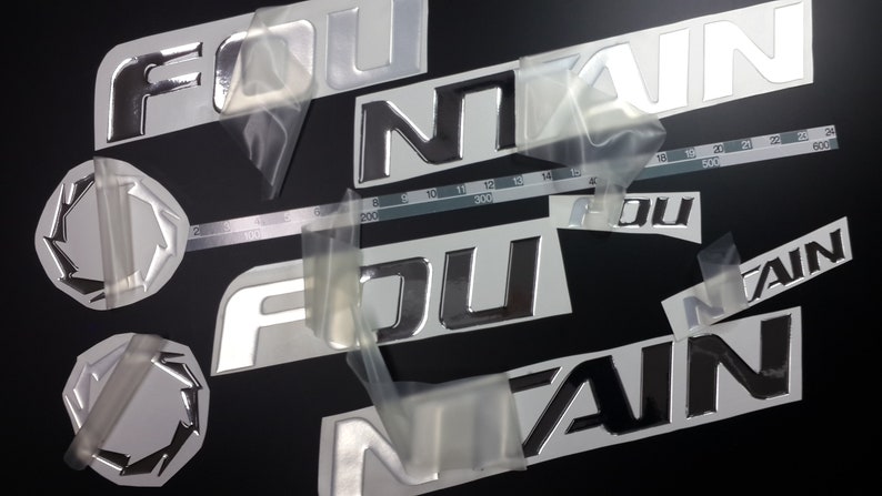 Fountain Boat Emblems 32 Chrome FREE FAST Delivery DHL - Etsy