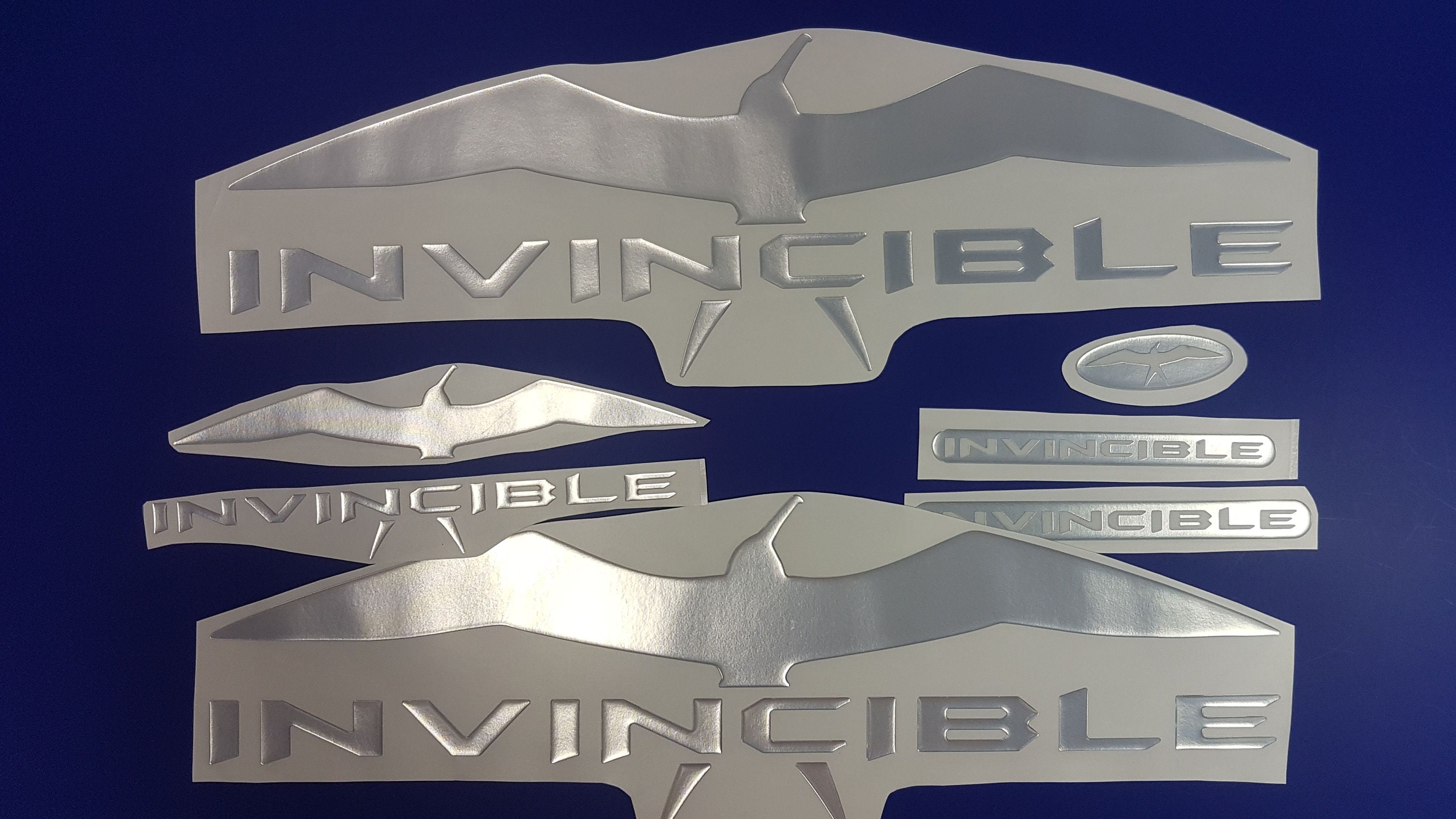 Invincible boat Emblem 22" FREE FAST delivery DHL express Invincible boat Emblem 22" FREE FAST delivery DHL express