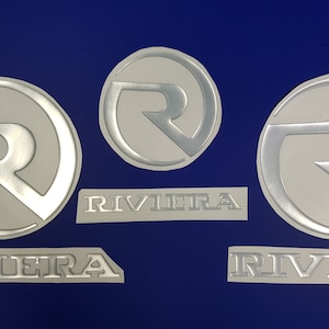 Riviera-boten embleem 10" + GRATIS SNELLE levering DHL Express - Stickers Set - Grafische sticker