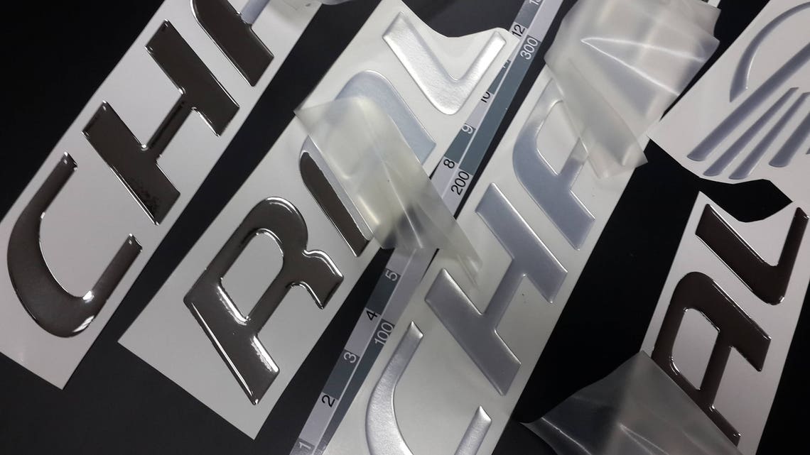 Chaparral Boat Emblems 32 Chrome FREE FAST Delivery Etsy