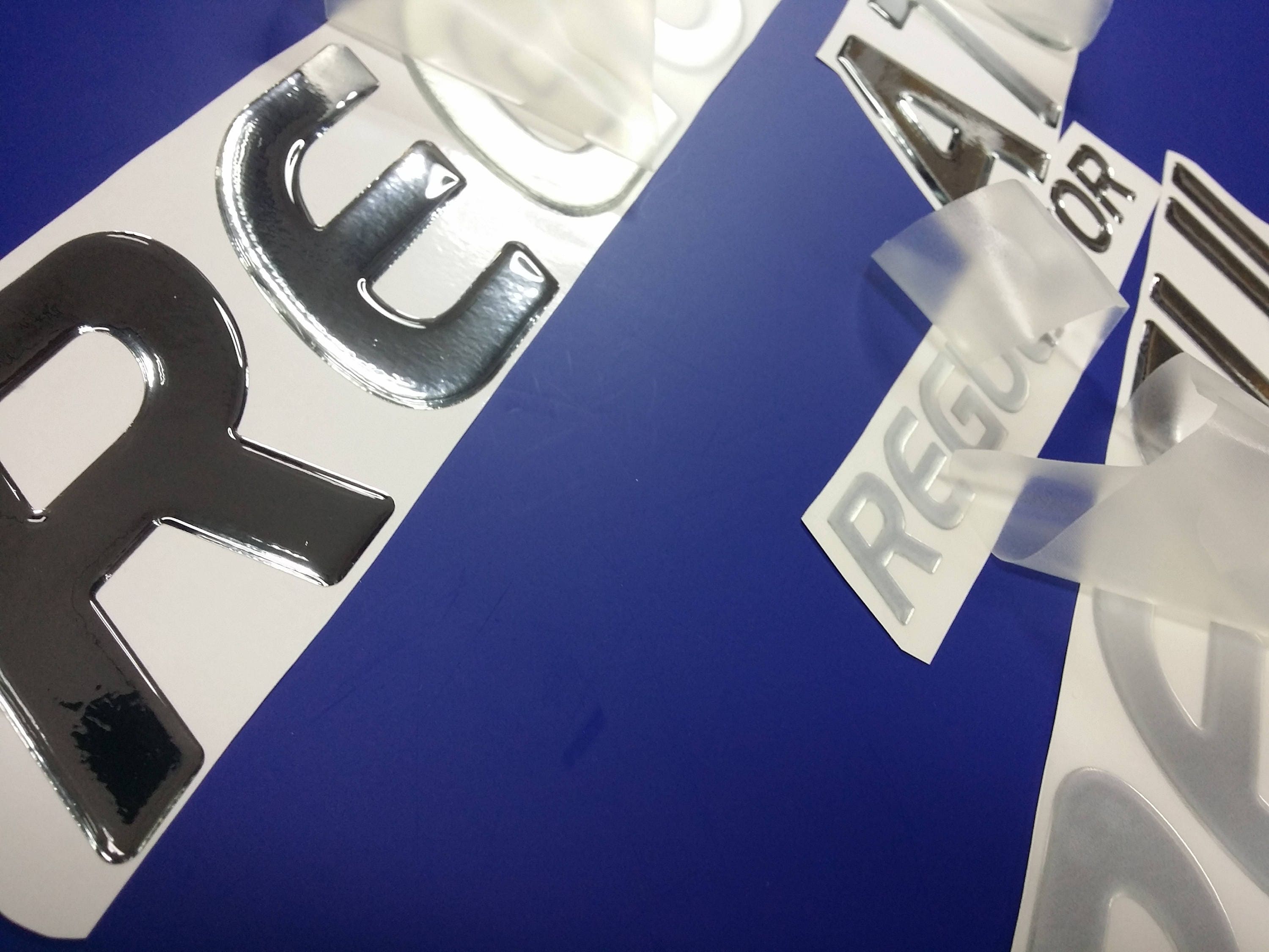 Regulator Boat Emblems 26 Chrome FREE FAST Delivery Etsy