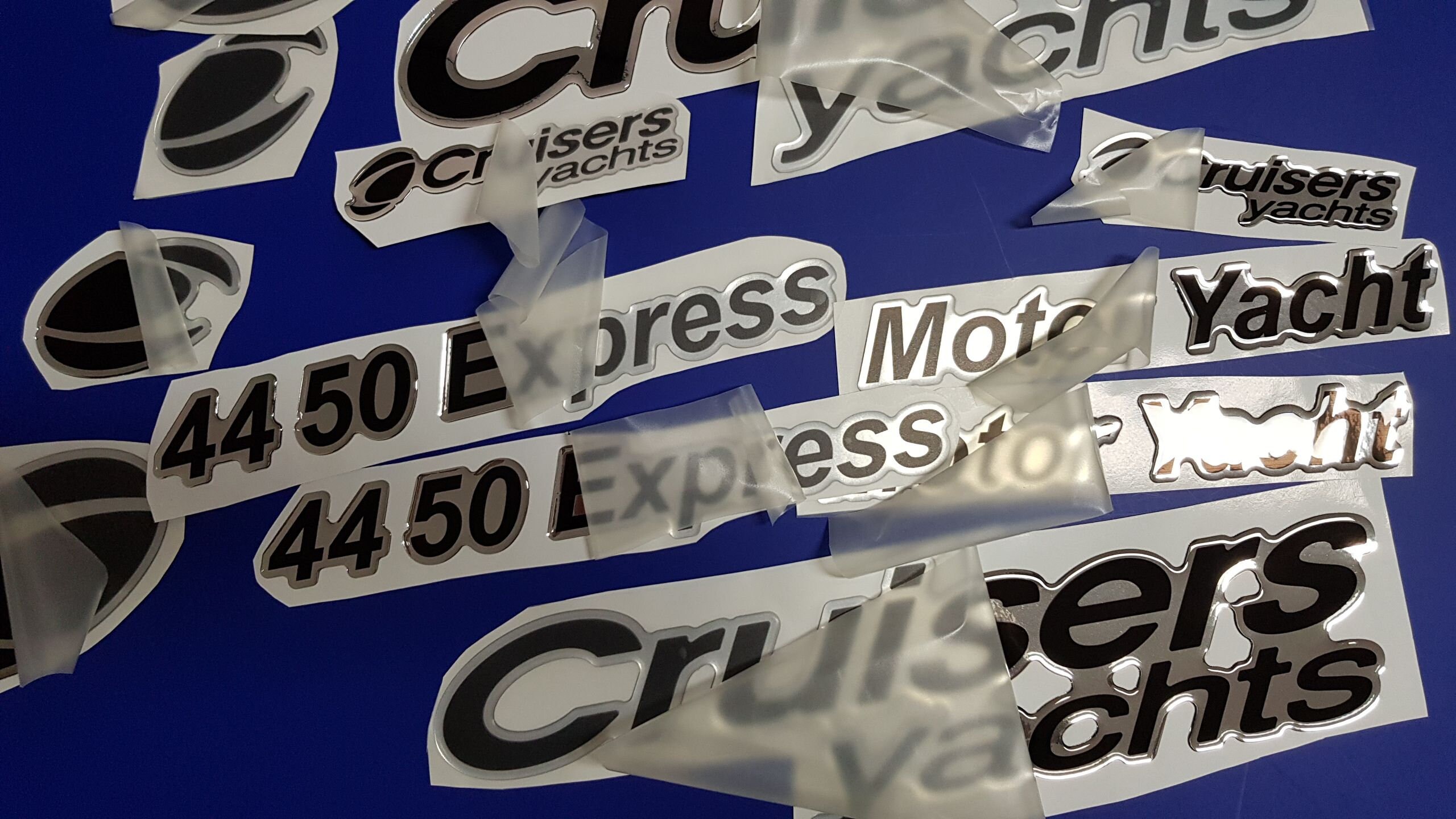 Cruisers Yachts Boat Emblem 24 Chrome Black 4450 FREE Etsy