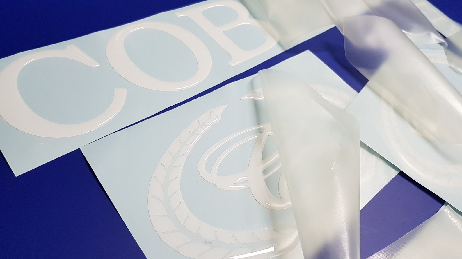 Cobalt Boat Emblem 20 White FREE FAST Delivery DHL Etsy