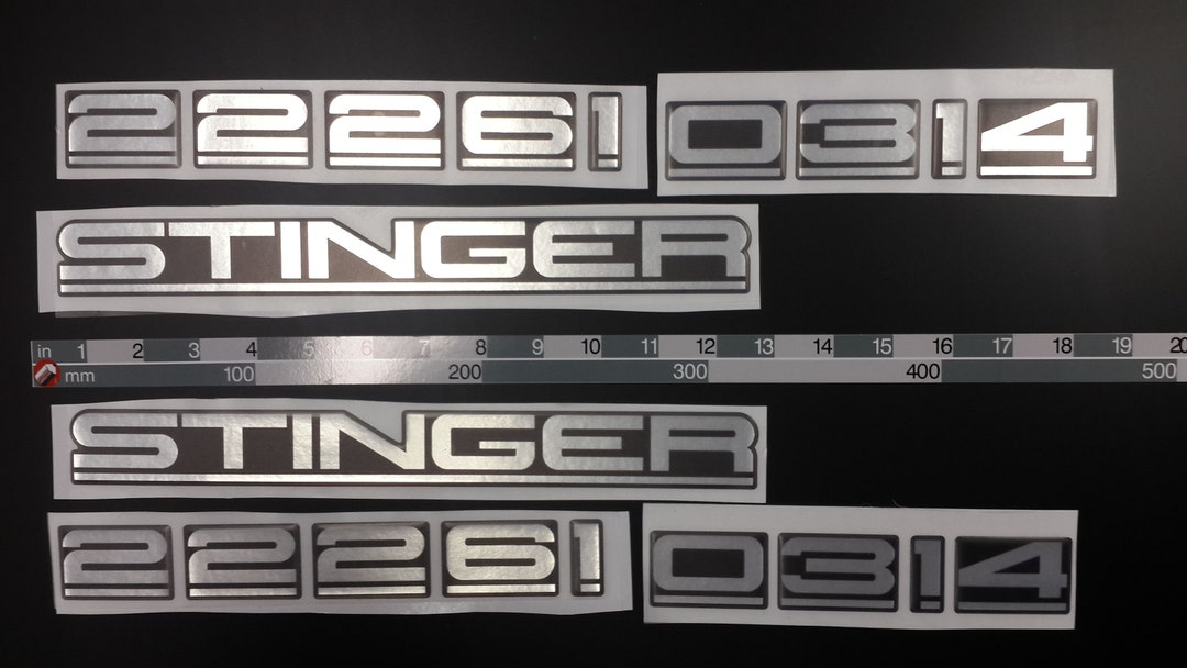 Chris Craft Stinger Boats Emblems + FREE FAST Delivery DHL Express ...