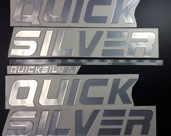 Quicksilver boat Emblems 42" + FREE FAST delivery DHL express - Stickers Set - Graphics Decal