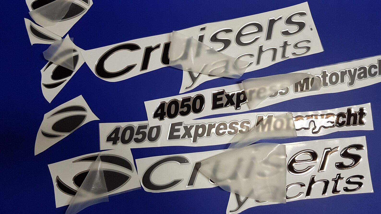 Cruisers Yachts Boat Emblem 24 Chrome Black 4050 FREE Etsy