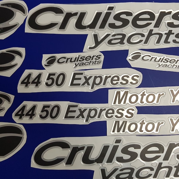 Cruisers Yachts Decals Etsy