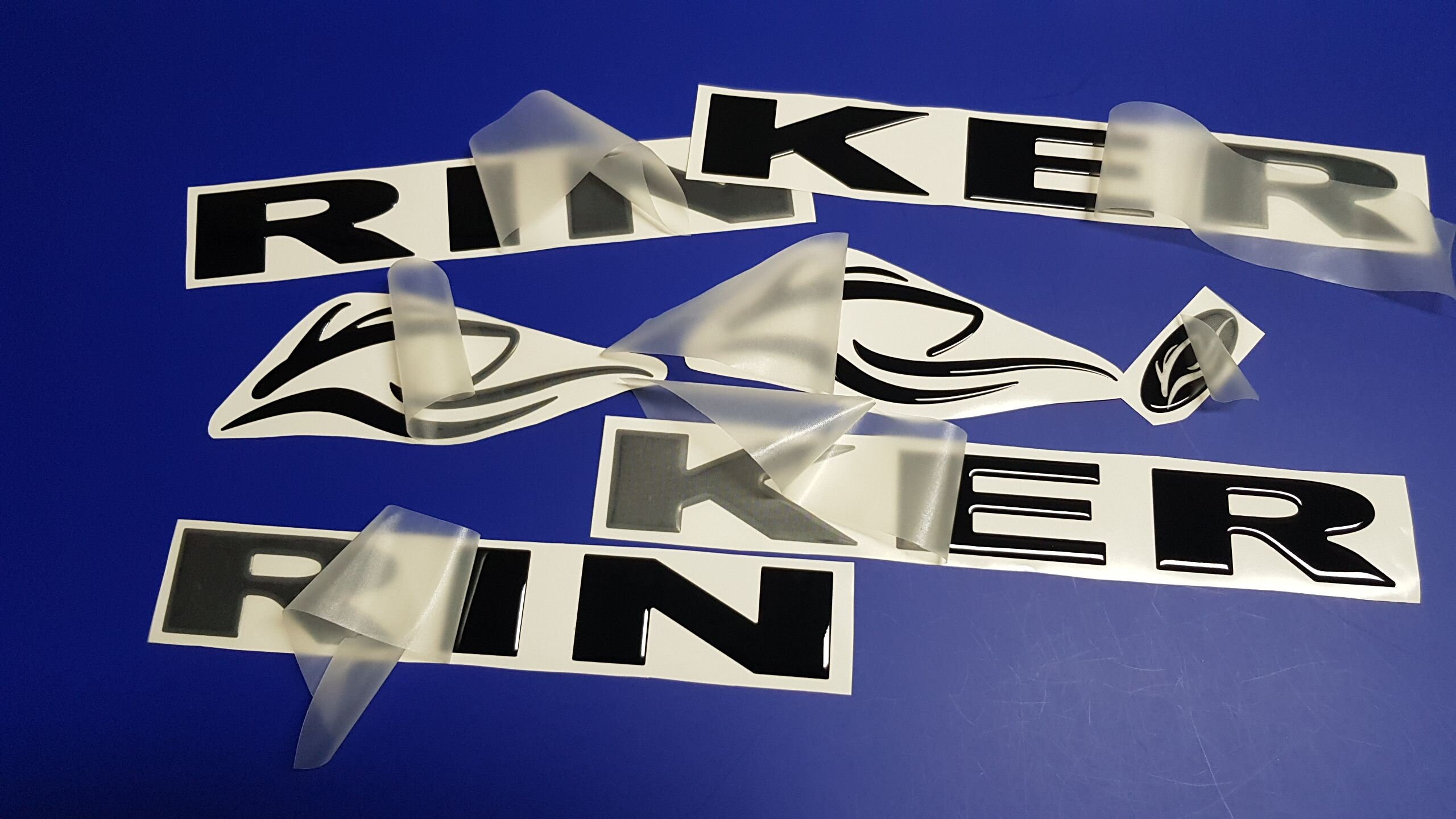 Rinker Boat Emblems 27 Black FREE FAST Delivery DHL Etsy