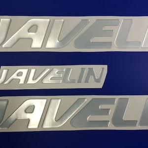Javelin boat Emblem 22&quot; + FREE FAST delivery DHL express - Stickers Set - Graphics Decal
